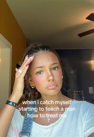 Caught Teaching a Man How to Treat Me