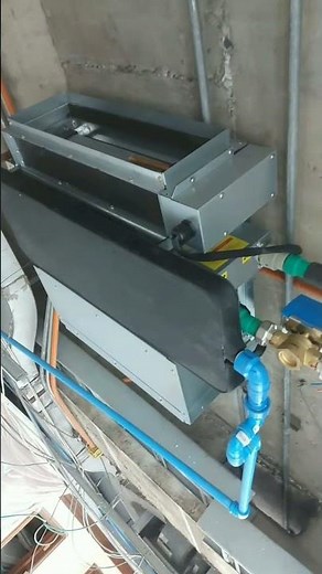 Install FCU units chilled water system.
