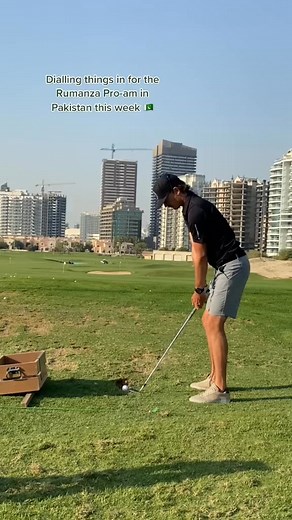 Dialling the swing in for Pakistan 🇵🇰 🤙🏼 #golf #golfer #fyp | Macbouchergolfz
