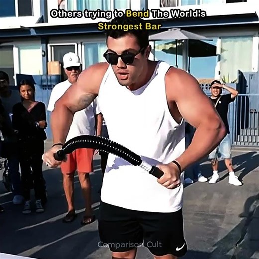 Others trying to Bend The World's Strongest Bar VS this Beast