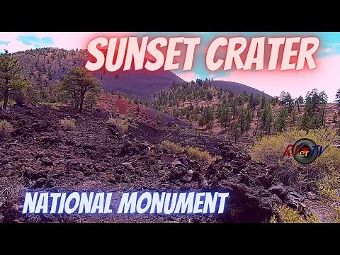 Sunset Crater Volcano National Monument - Flagstaff Arizona - Coconino National Forest