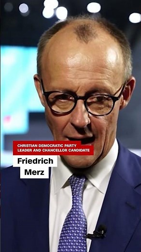 German Chancellor candidate on President Trump