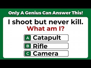 CAN YOU ANSWER THESE 30 TRICKY RIDDLES? | ONLY A GENIUS CAN PASS THIS! Riddles Quiz - Part 5