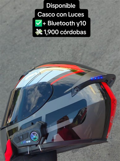 Disponible 🔥 Casco con Luces 💸Precio: 1,900 córdobas ✅ Bluetooth y10 Lo puedes encontrar en nuestras 2 tiendas.I Helmet store 📍De los 🚦el Edén 1c arriba 9am-6pm Repmor Repuestos 📍De los🚦el Edén 1c abajo 1c 1/2 al sur 7am - 9:30 pm Atendemos todos los días 🏍️Delivery costo adicional 📲WhatsApp 8444 4176 #parati #paratiiiiiiiiiiiiiiiiiiiiiiiiiiiiiii #helmet #biker #moto