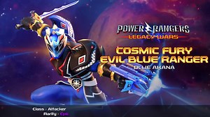 Brainwashed (again), Ollie heads onto the Power Rangers: Legacy Wars battlefield with his new super edgy armor as the #CosmicFury Evil Blue Ranger! Check out his official moveset video and head into the fight! ⚡ #PowerRangers #LegacyWars Discussion: https://www.rangerboard.com/index.php?threads/182227/post-6322386 | RangerBoard