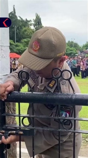 FEARING SANCTIONS, ASN IN JOMBANG RUN AWAY ON THEIR FIRST DAY OF WORK #short