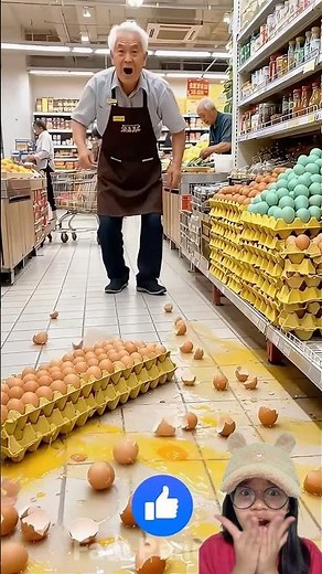 MESSY EGG DISASTER⁉️😯🥚