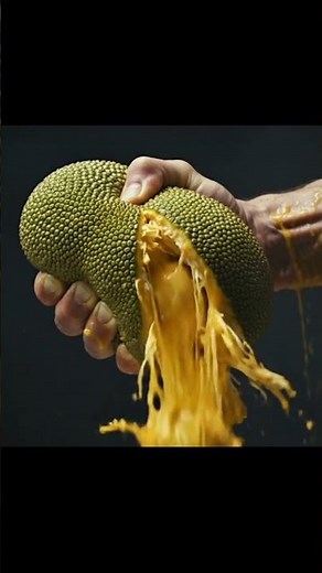 Deep Relaxing & Satisfying Sounds 😌, Crushing a Jackfruit 🍈 | Powerful Hand ASMR 💪 #asmr #crush