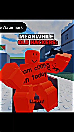 New Hackers VS Old Hackers 🗿🥶 in Roblox #roblox #shorts #edit