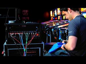 PA System Setup at a Retro Arcade | Full Band on Small Stage