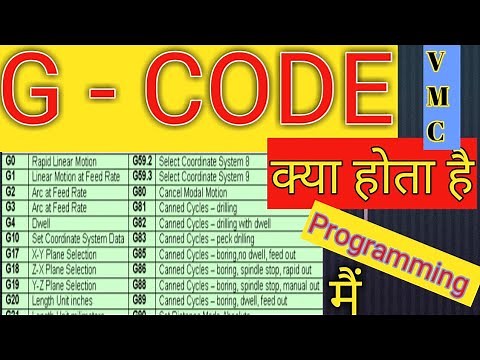 VMC MACHINE PROGRMMING CODES / G - CODE PROGRAMMING FOR BEGINNERS #VMCMACHINE/#haas #cnc