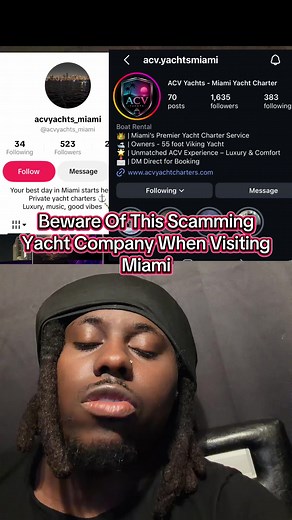 Beware of these wanna be yacht companies in Miami #trending #yacht #miami #storytime