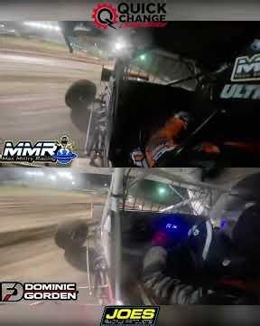 Max Mittry vs Dominic Gorden at Watsonville Speedway 🔥 #sprintcar #racing