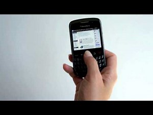BlackBerry Curve 3G 9330 on Verizon video review