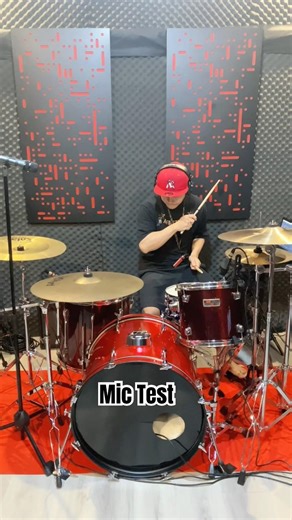 Mic Test #drums #microphone #drummers #drummerlife #drumcam