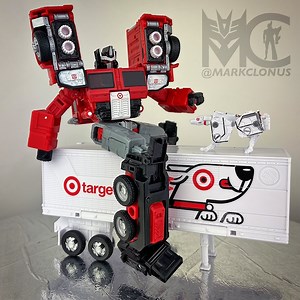 Target Optimus Prime & Autobot Bullseye Official In-Hand Images