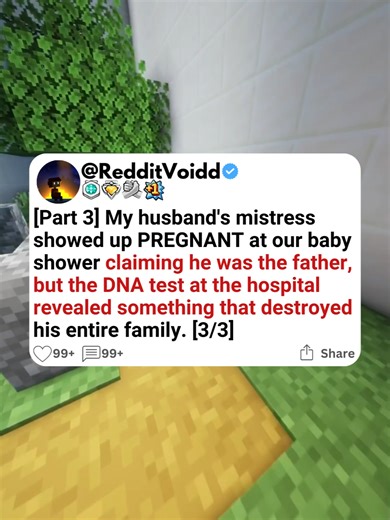 Part 3. My husband's mistress showed up PREGNANT at our baby shower claiming he was the father, but the DNA test at the hospital revealed something that destroyed his entire family. #scalingstories #redditstories