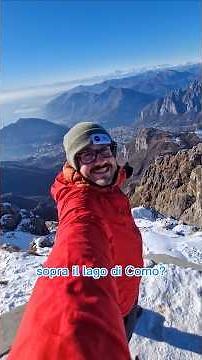 A crazy #trekking above Lake Como 😍🏔
