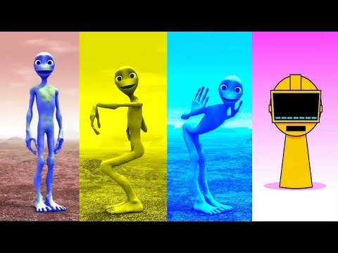 Alien Dance Party 👽💃 Colorful Cartoon for Kids