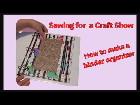 DIY: How to Sew a Binder Organizer