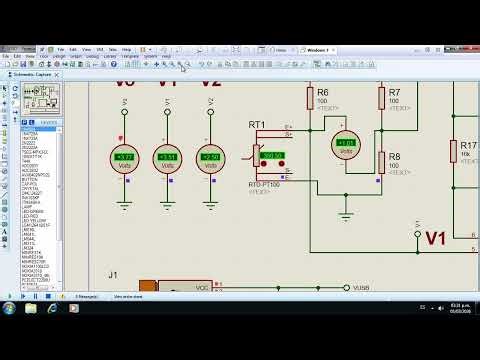 PIC18 USB Termómetro Digital con sensor RTD-PT100 comunicando con NI LabView