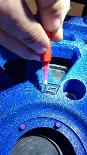 How to Two Tone Powder Coat Wheels and Other Parts #powdercoating #wheels