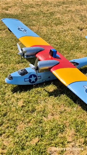 RC PBY Catalina Landing Onboard #FPV #Flying #RC #Catalina #FPV #TwinEngine