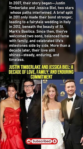 Justin Timberlake and Jessica Biel: A Decade of Love, Family, and Enduring Commitment