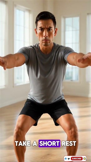 1 Simple Exercise to Strengthen Your Legs | Squats at Home #healthshorts #healthylifestyle #shorts