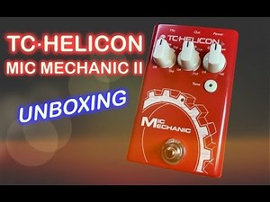 TC HELICON MIC MECHANIC 2 UNBOXING