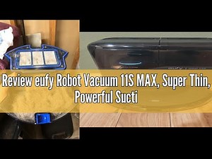 Review eufy Robot Vacuum 11S MAX, Super Thin, Powerful Suction, Quiet, Self-Charging Robotic Vacuum