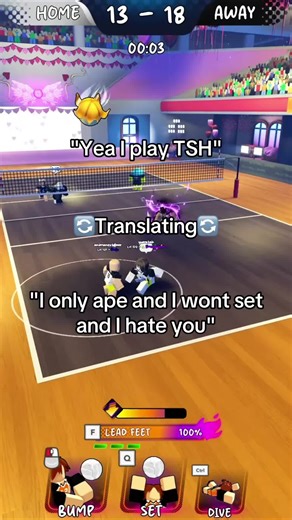 TSH: Fun Moments in Volleyball Legends on Roblox