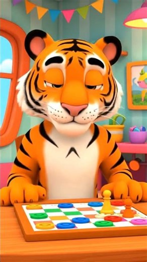 tiger katun animation games #shorts