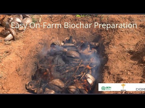 Easy On Farm Biochar Preparation