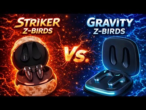 Zero lifestyle STRIKER VS Zero lifestyle GRAVITY Zbuds Review and Unboxing