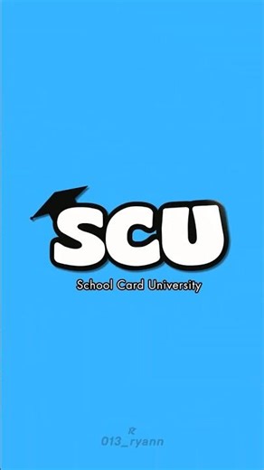 School Card University Logo Animation - App Splash Screen