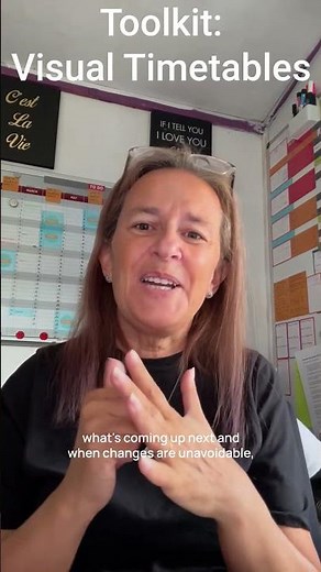 Toolkit: A visual timetable can transform a day