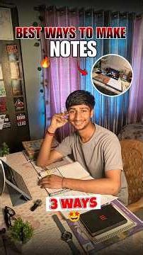 How to make notes ? 📚🔥 | All classes 🚨 | #shorts #class12 #studyvlog #notes #trending