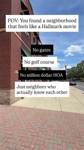 ✨ POV: You accidentally found the neighborhood that feels like a Hallmark movie