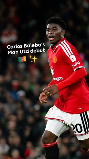 Carlos Baleba's Man Utd debut 🇨🇲✨
