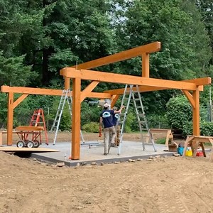 Ready to elevate your outdoor living space? Our timber frame pavilion kits come with an easy-to-follow installation guide, making it a breeze to create your dream space. Click on our link of visit our website to learn more about our timber frame kits. www.frameworktimberframes.com #PacificNorthwestLiving, #TimberFrameTrusses, #DouglasFirTimbers, #FamilyGatherings, #HybridHomes, #PavilionLife, #MemoriesMade, #PNWArchitecture, #PatioCoverIdeas, #TimberFrameCraftsmanship, #PacificNorthwestRetreat, 