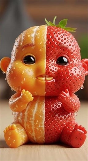 The Cutest Fruit Baby Ever | Niom Niom Eating