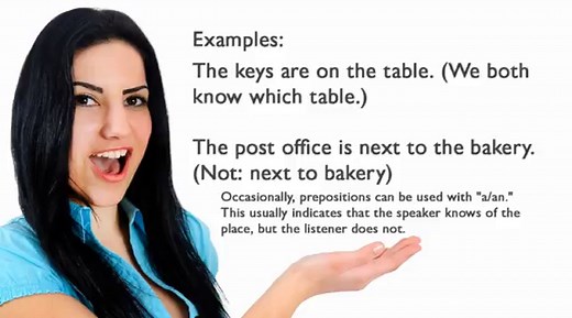 Prepositions of Location - ESL Gold