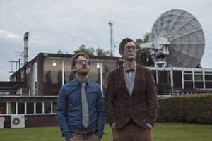Public Service Broadcasting unveil 'Sputnik' video, filmed at Jodrell Bank Observatory • WithGuitars