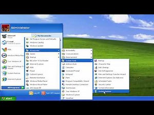[Windows XP] How do I perform a system restore?