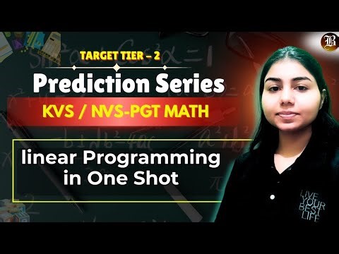 KVS/NVS PGT Maths | Linear Programming Problem | Full concepts + PYQs | Bansal Academy |