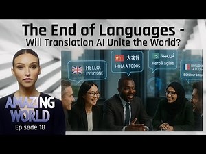 AMAZING WORLD - The End of Languages – Will Translation AI Unite the World?