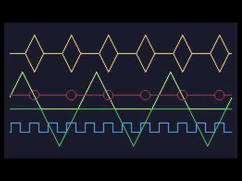TIC-80 Showcase #550 - Christmas Tree Waves 2