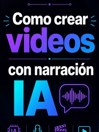 Cómo crear videos con narración IA paso a paso