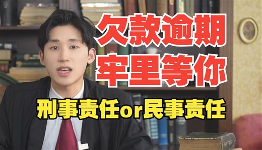 负债人必须知道的知识点，欠款逾期到底该怎么办？绝大部分欠款都属于民事责任，积极协商还款，不会被抓，更不会坐牢！